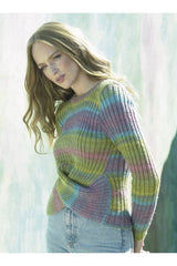 James C Brett 819 Sweater in Shhh DK Leaflet