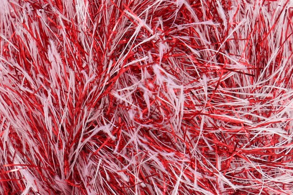 Tinsel 3303 Red Snow Chunky 50g