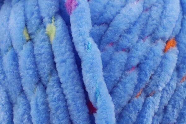 Yumtastic 5963 Cobalt Crunch Chenille Yarn