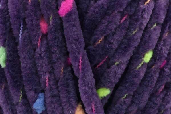 Yumtastic 5971 Parma Violet Chenille Yarn