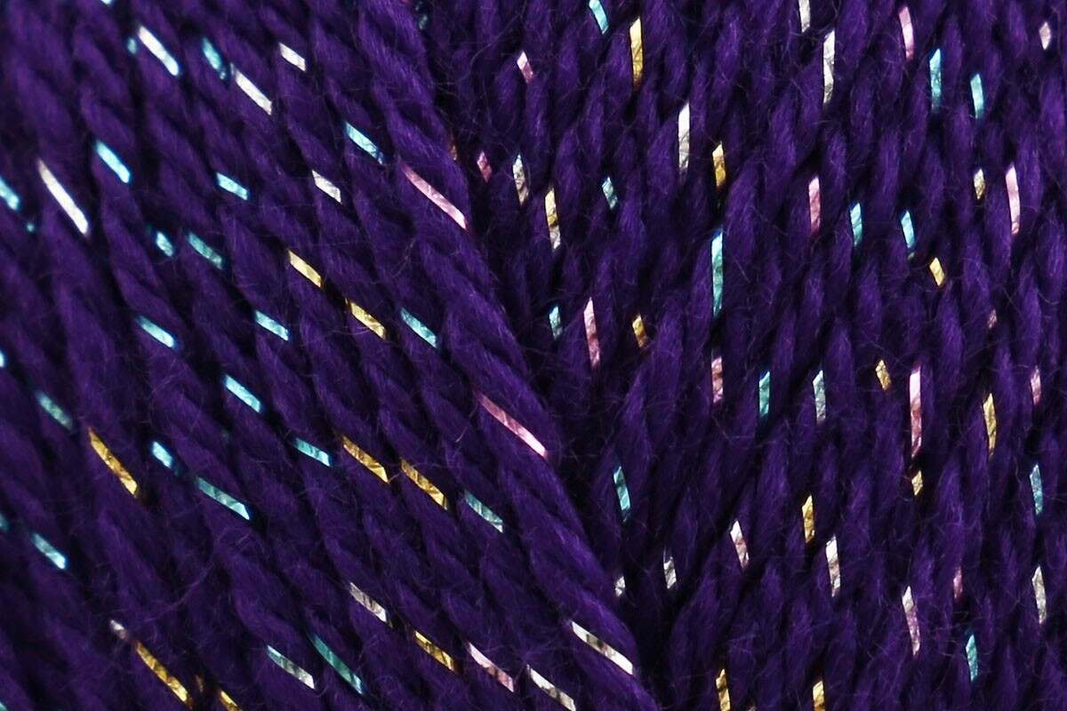 King Cole Glitz DK Orions Amethyst 4725 - 100g