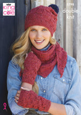 King Cole 5798 Accessories in Homespun DK Leaflet