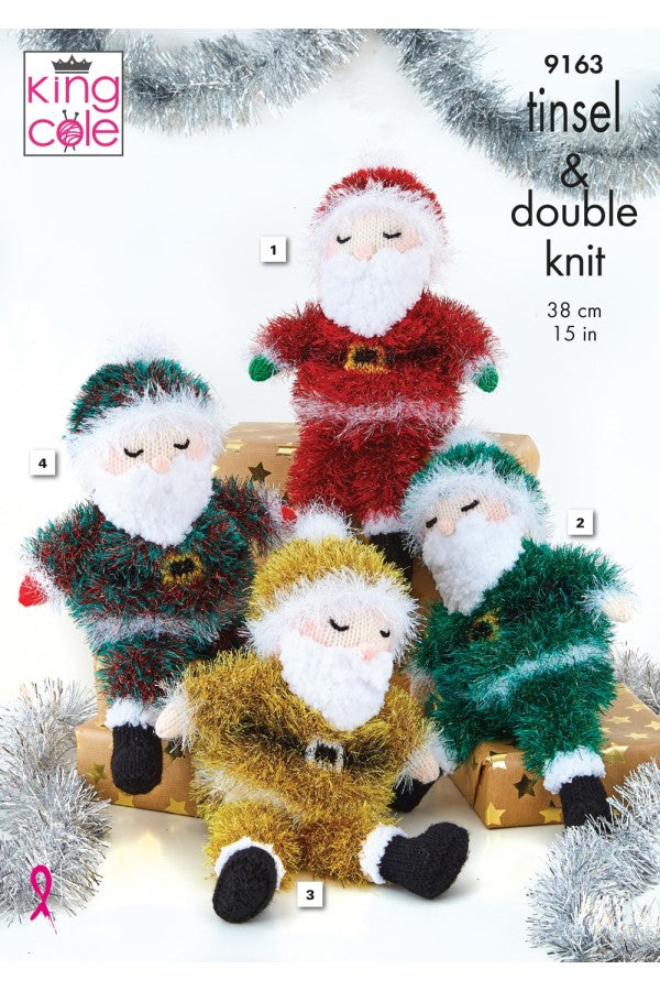 Tinsel Chunky 9163 Sleeping Santa