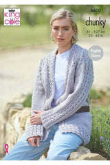 King Cole 6410 Cardigans in Dalesway Chunky Leaflet