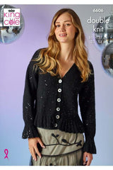 King Cole 6606 Cardigan and Top in Dazzle DK Leaflet