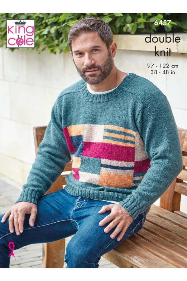 King Cole 6457 Sweaters in Eternity DK Leaflet