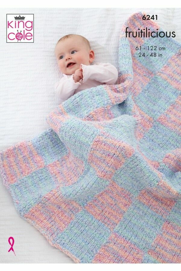 King Cole 6241 Blankets and Teddy in Fruitilicious Leaflet