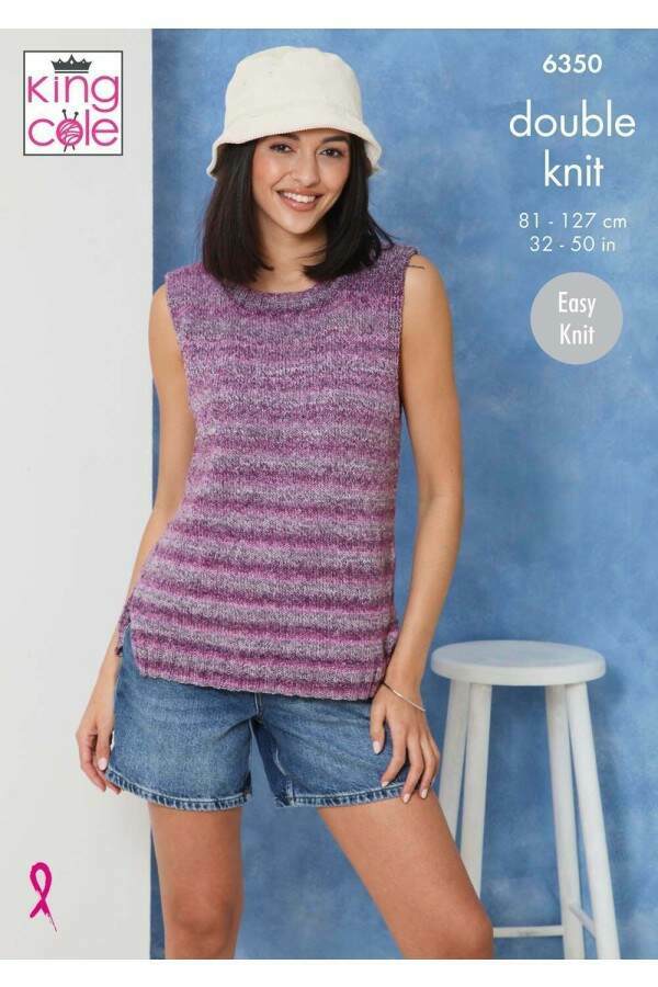 King Cole 6350 Tops in Jamboree DK Leaflet