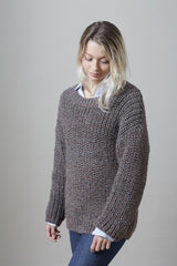 King Cole 5676 Cardigan and Sweater in Big Value Poplar Chunky Leaflet