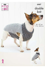 King Cole 6467 Dog Coats in Pricewise DK Leaflet