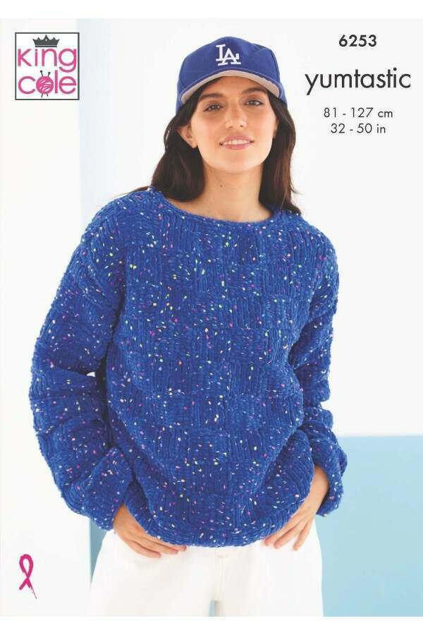 King Cole 6253 Sweater and Tank in Yumtastic Leaflet