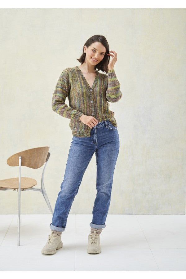 King Cole 5995 Cardigans in Homespun Prism DK Leaflet