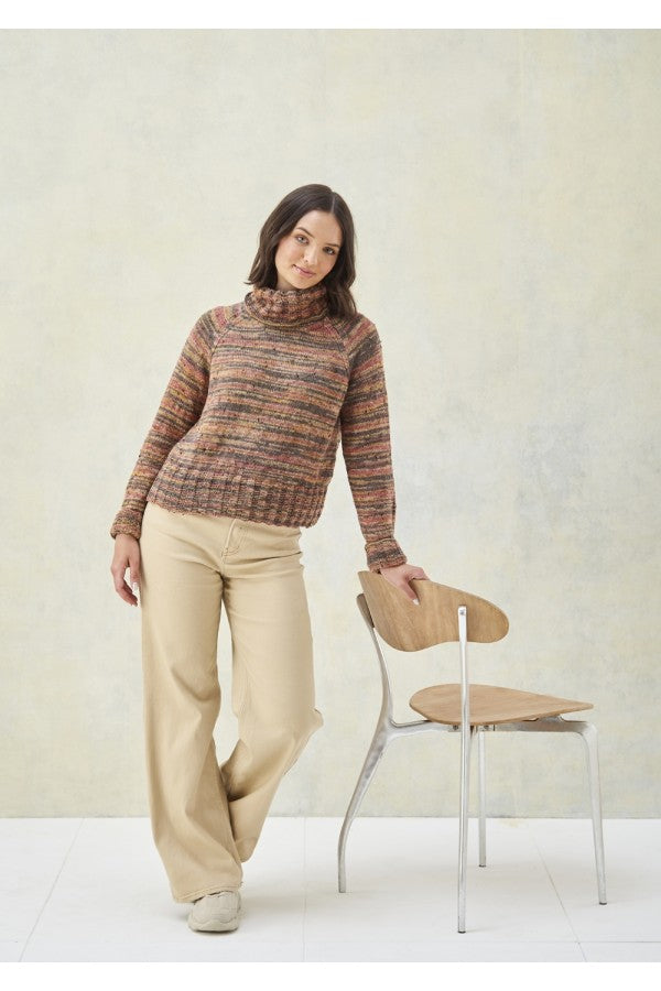 King Cole 5997 Sweaters in Homespun Prism DK Leaflet