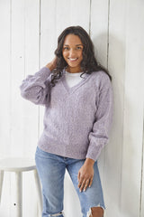 King Cole 6156 Tank Top and Sweater in Simply Denim DK Leaflet