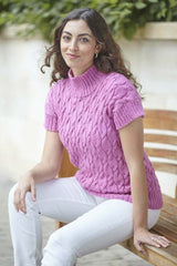 King Cole 6453 Sweater and Top in Eternity DK leaflet