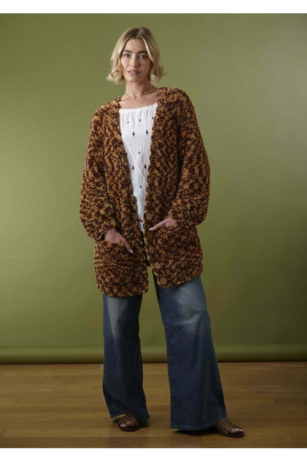 King Cole 6553 Sweater and Cardigan in Animal Kingdom Leaflet