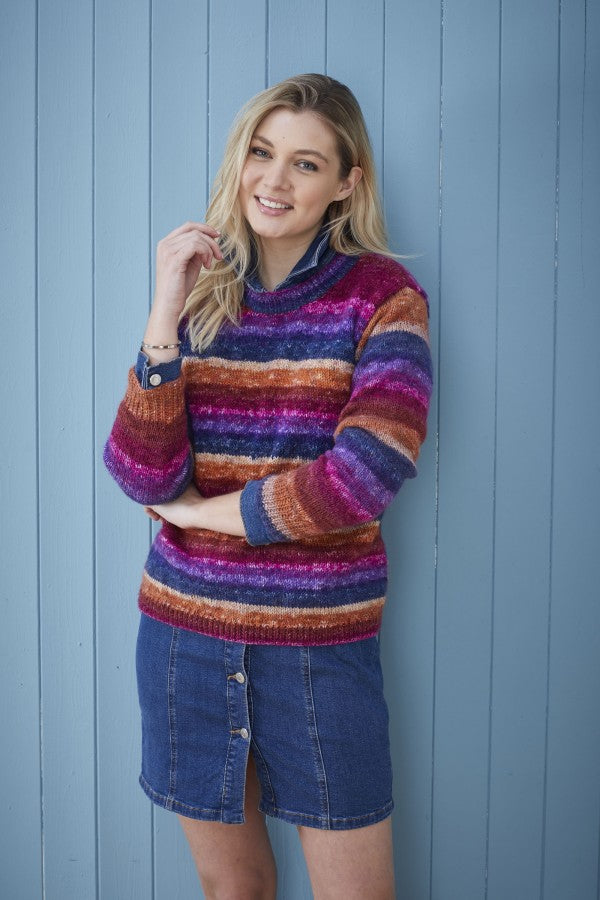 King Cole 5647 Sweaters in Bramble DK Leaflet