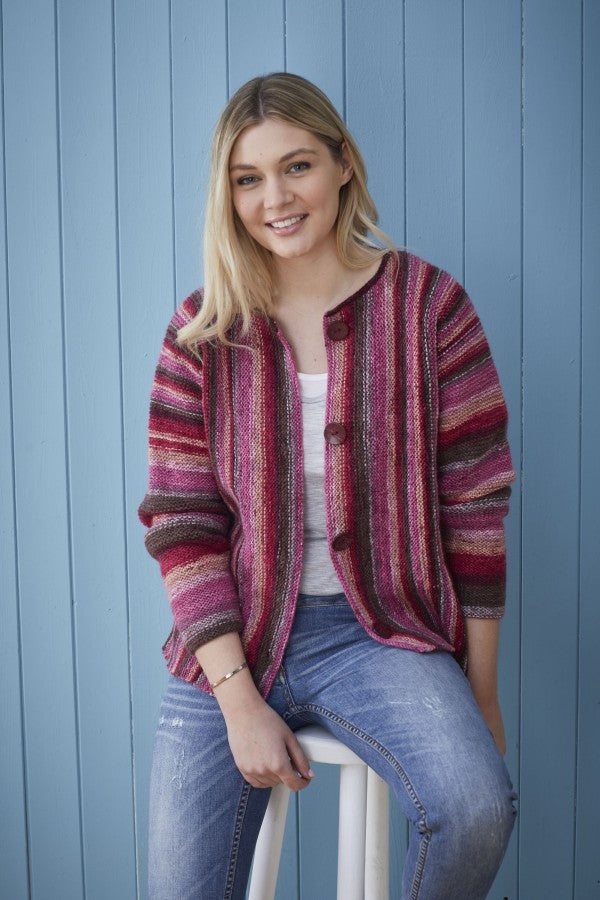 King Cole 5648 Cardigans in Bramble DK Leaflet
