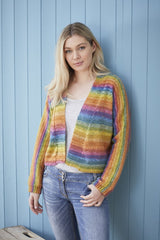 King Cole 5649 Ladies Cardigans in Bramble DK Leaflet