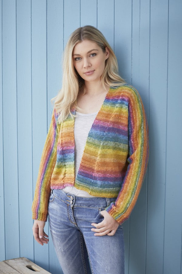 King Cole 5649 Ladies Cardigans in Bramble DK Leaflet