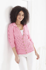 King Cole 5737 Sweater and Cardigan in Cottonsoft DK Leaflet