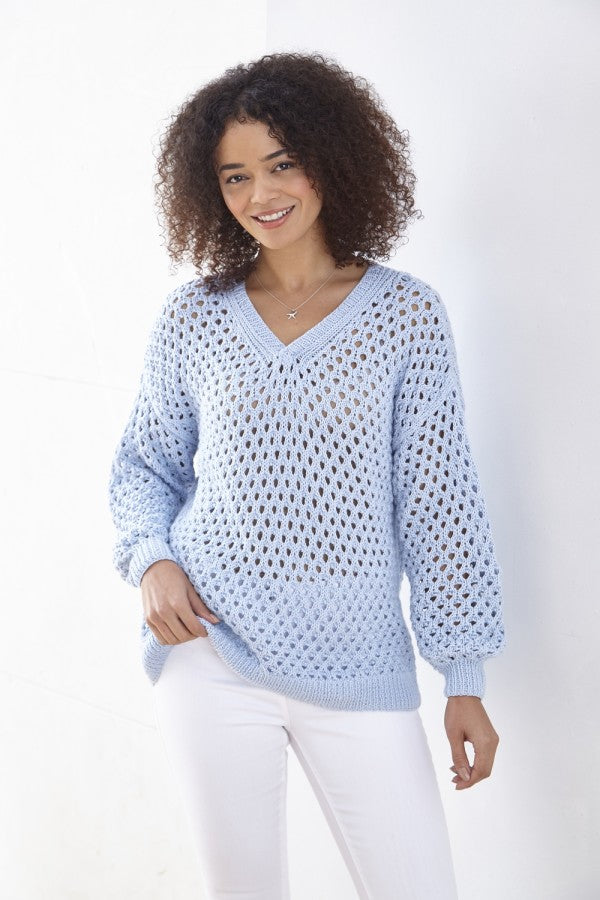 King Cole 5877 Sweaters in Cottonsoft DK Leaflet