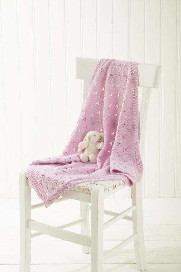 King Cole 6180 Cardigan, Blanket and Hat in Cottonsoft DK Leaflet