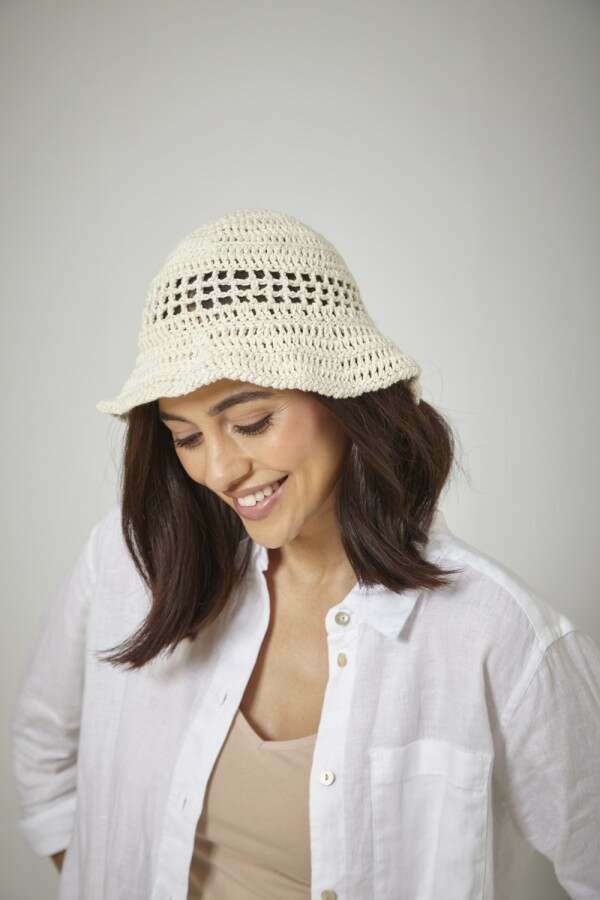 King Cole 6398 Crochet Bucket Hats in Cottonsoft DK Leaflet