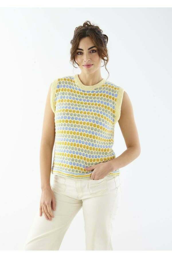 King Cole 6472 Tank Tops and Waistcoat in Cottonsoft DK Leaflet