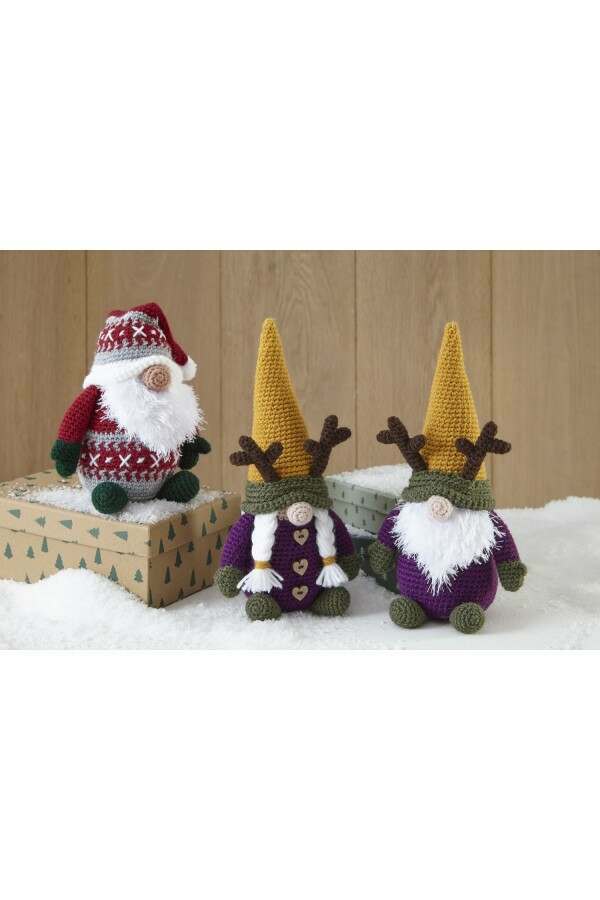 King Cole Christmas Crochet Book 9 by Zoe Halstead Booklet