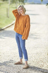 King Cole 6409 Sweater and Tank Top in Dalesway Chunky Leaflet