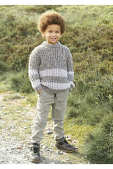 King Cole 6566 Sweaters in Dalesway Chunky and Dalesway Moors Chunky Leaflet