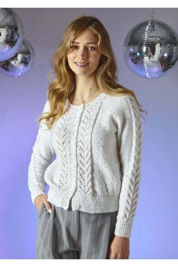 King Cole 6603 Sweater and Cardigan in Dazzle DK Leaflet