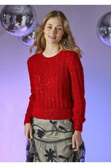 King Cole 6604 Sweater and Cardigan in Dazzle DK Leaflet
