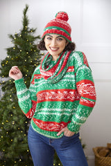 King Cole 5941 Sweaters, Cowl and Hat in Fjord DK Leaflet