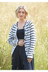 King Cole 6591 Cardigan and Sweater in Flair Solo Chunky Leaflet