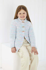 King Cole 6239 Jacket and Sweater in Fruitilicious Leaflet