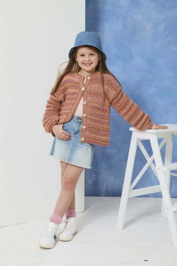 King Cole 6349 Sweater and Cardigan in Jamboree DK Leaflet