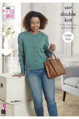 King Cole 5227 Sweater and Slipover in Majestic DK Leaflet