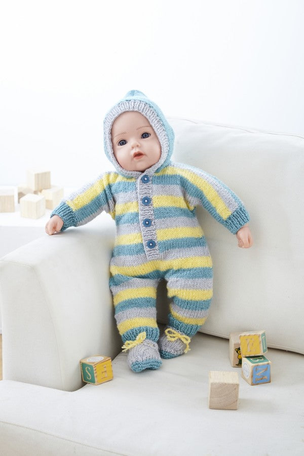 King Cole 5923 Dolls Clothes in Pricewise DK Leaflet