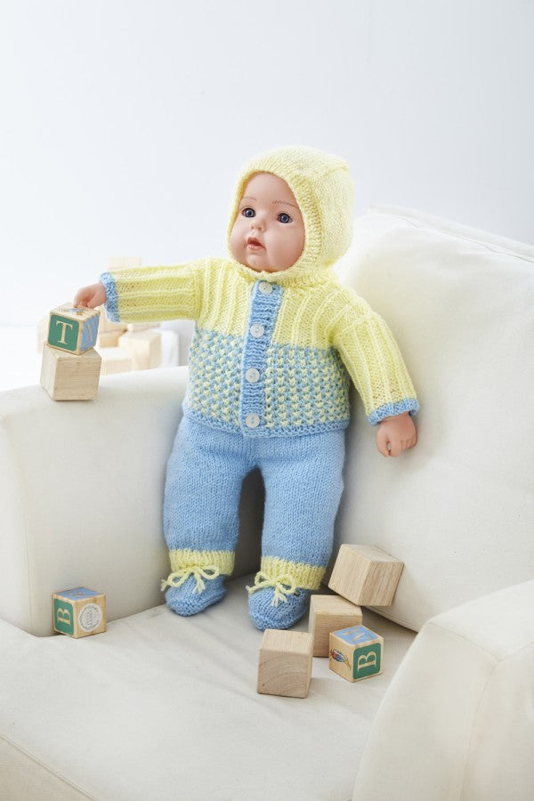 King Cole 5924 Dolls Clothes in Pricewise DK Leaflet