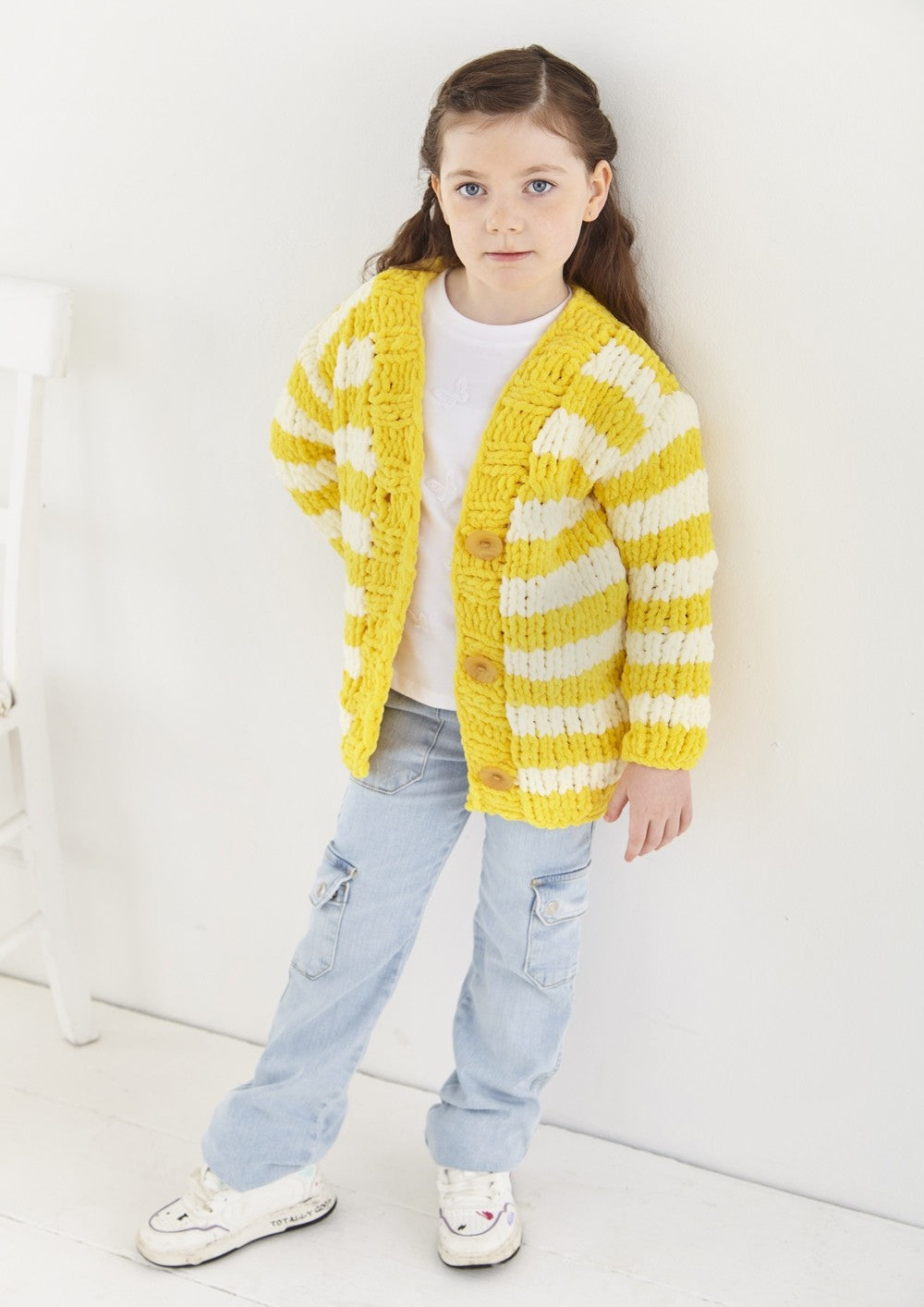 King Cole 6230 Cardigan and Hoodie in Toastie Leaflet