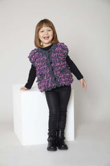 King Cole 6312 Sweater and Gilet in Yummy Tweed Leaflet