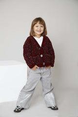 King Cole 6313 Cardigan and Hoodie in Yummy Tweed Leaflet