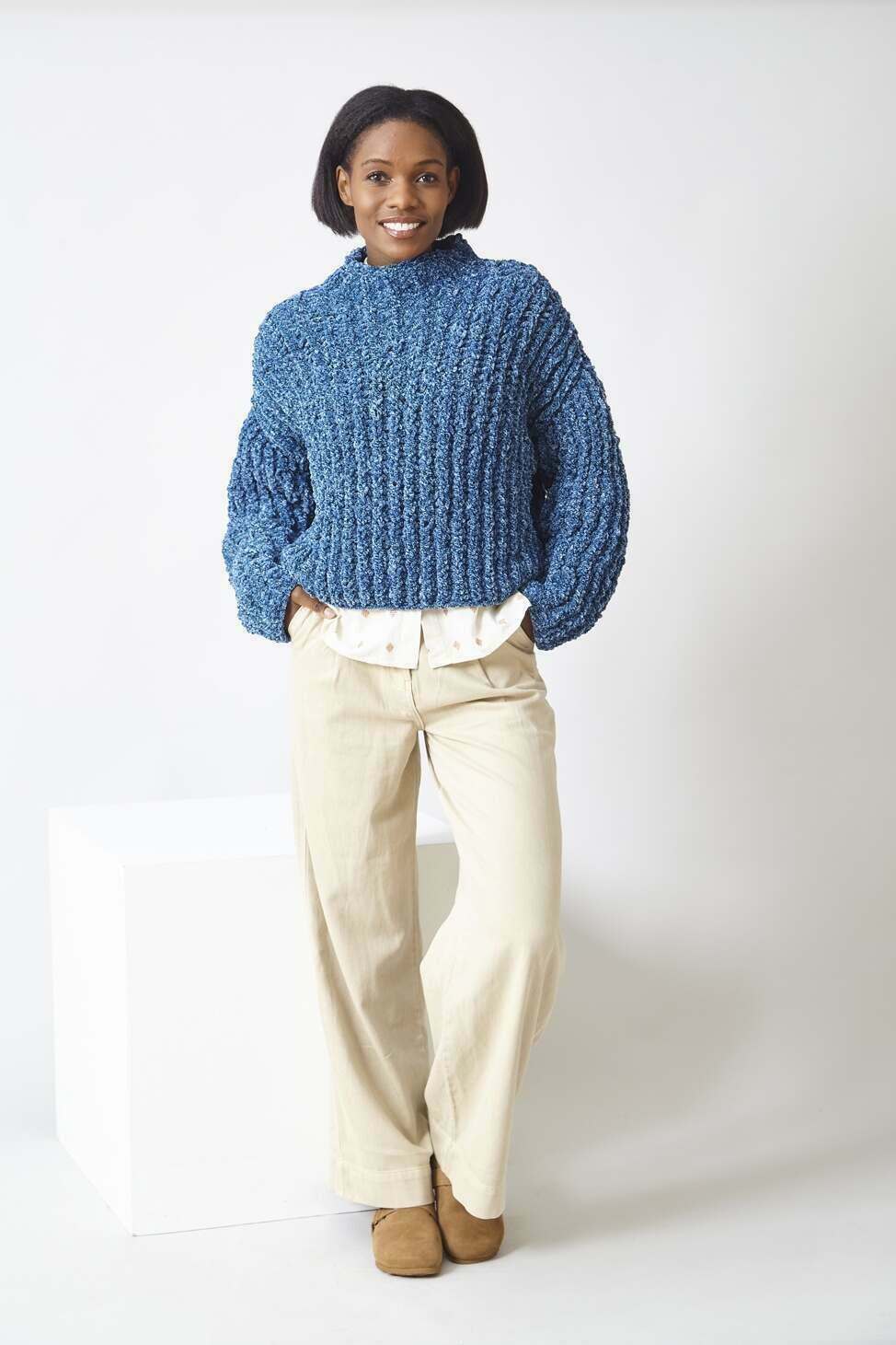 King Cole 6315 Cardigan and Sweater in Yummy Tweed leaflet