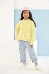 King Cole 6251 Sweater and Cardigan in Yumtastic Leaflet