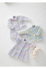 King Cole 6238 Jacket, Cardigan and Waistcoat in Fruitilicious Leaflet