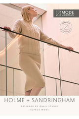 MODE at Rowan - Holme and Sandringham - Sweater and Skirt by Quail Studio in Alpaca Wool Leaflet