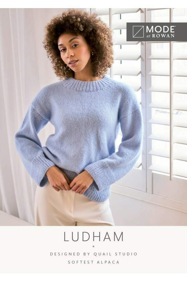 MODE at Rowan - Ludham - Sweater by Quail Studio in Softest Alpaca Leaflet