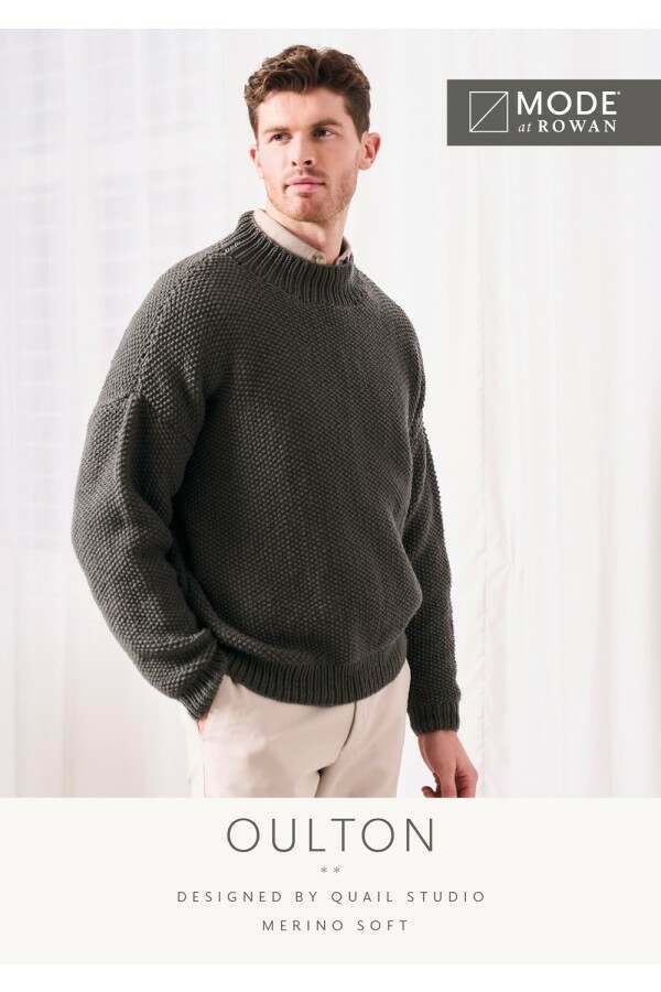 MODE at Rowan - Oulton - Jumper by Quail Studio in Merino Soft Leaflet
